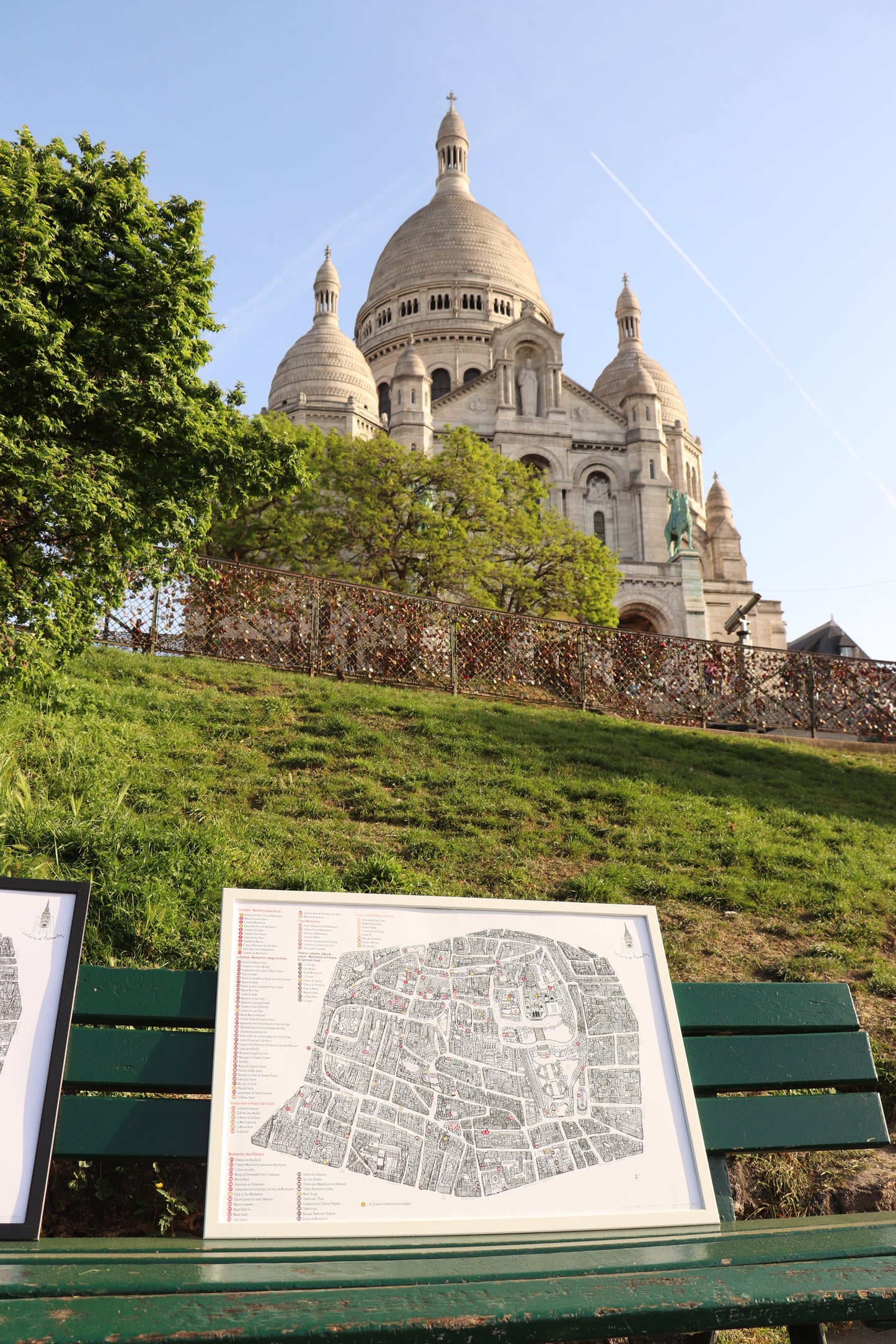 The Map of Montmartre - The Poster