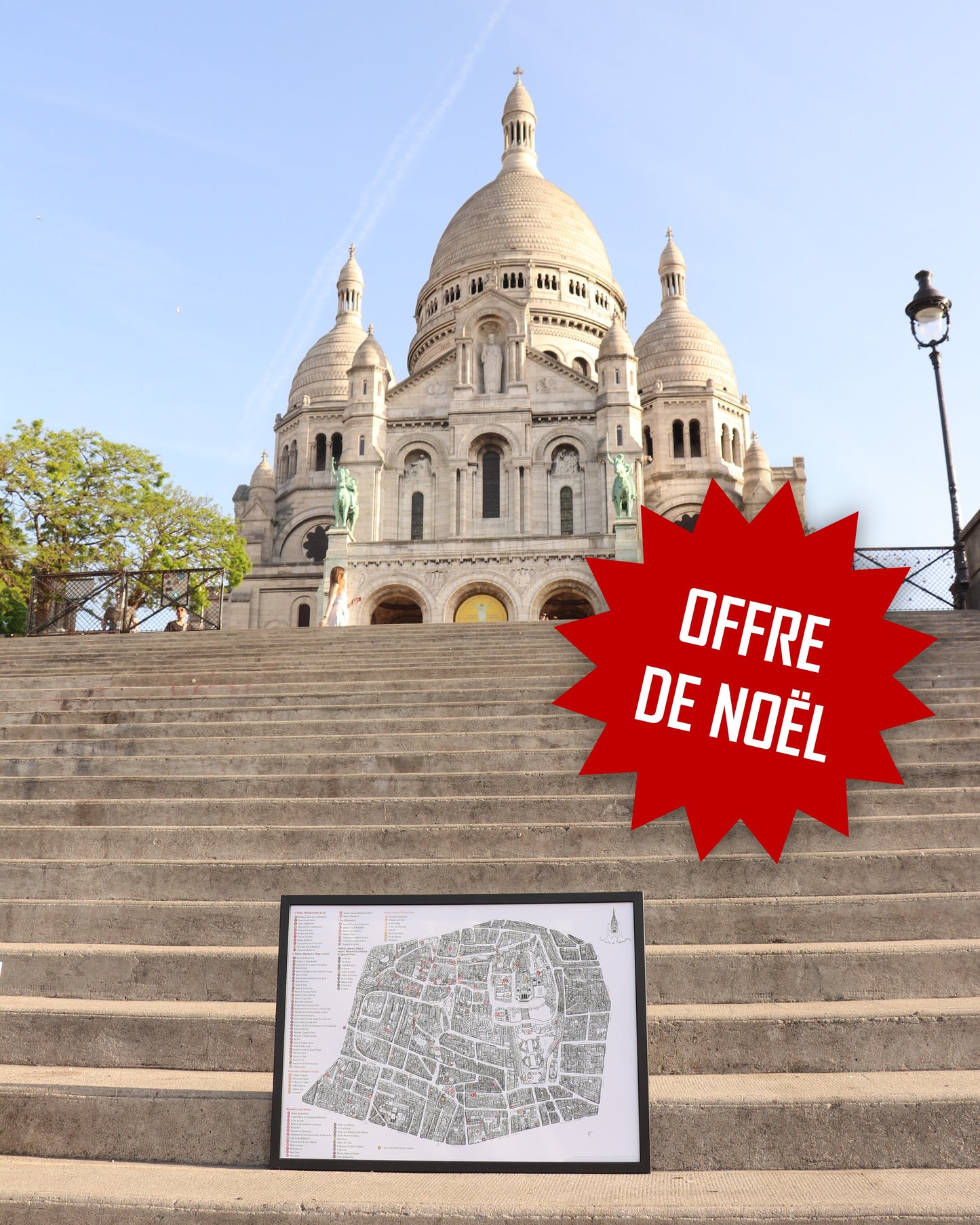 The Map of Montmartre - The Poster