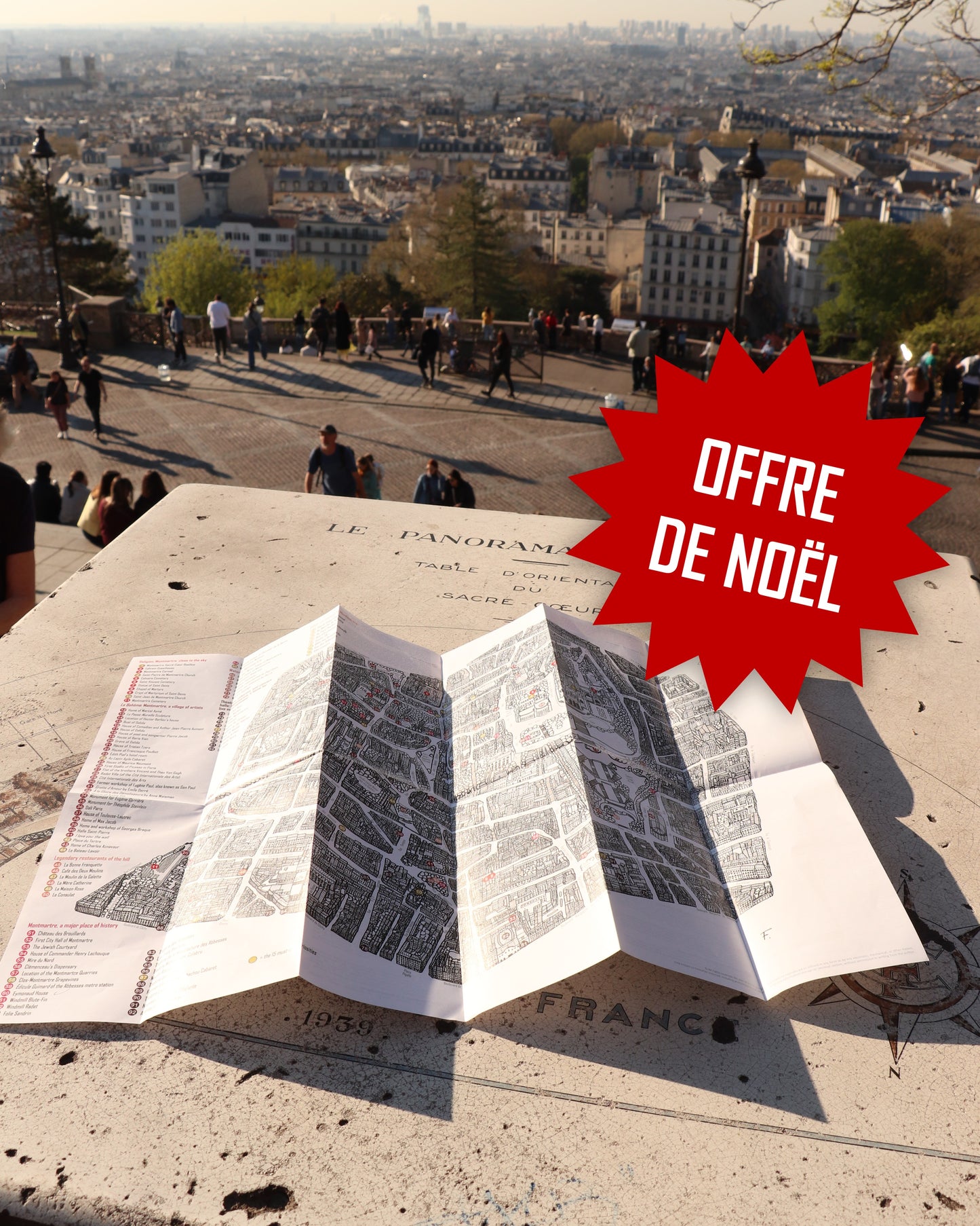 The Map of Montmartre - English Version