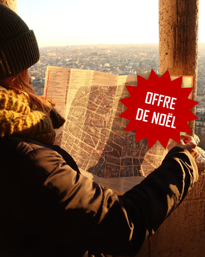 The Map of Montmartre - French Version