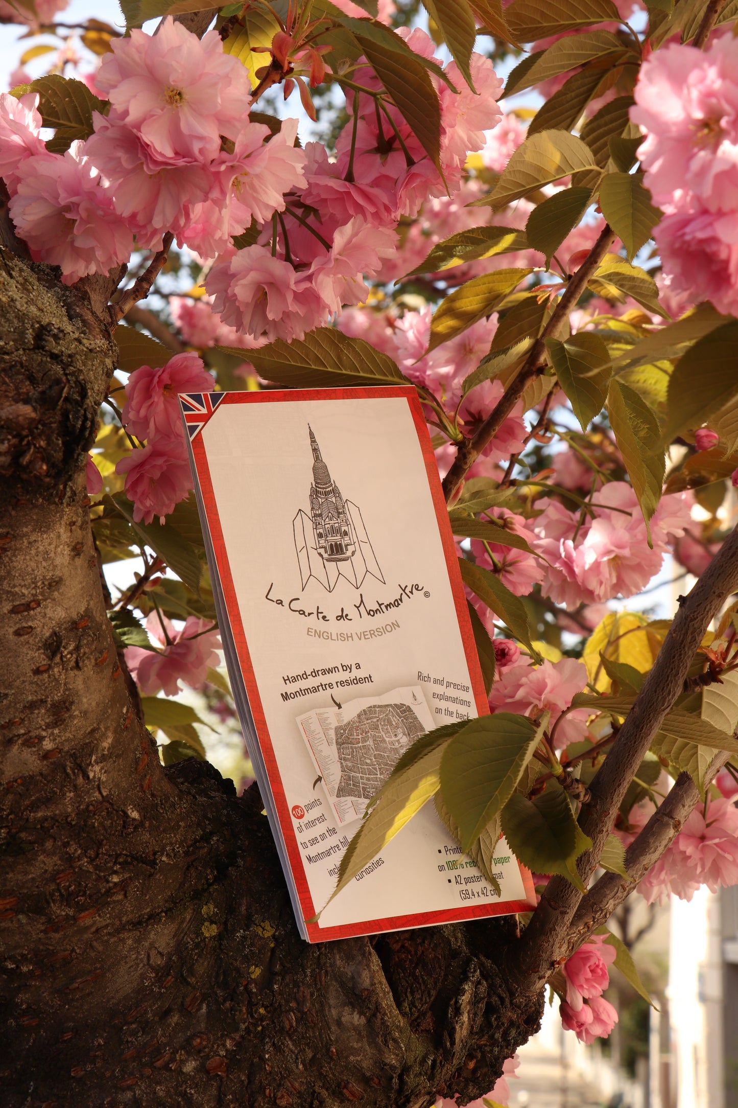The Map of Montmartre - English Version