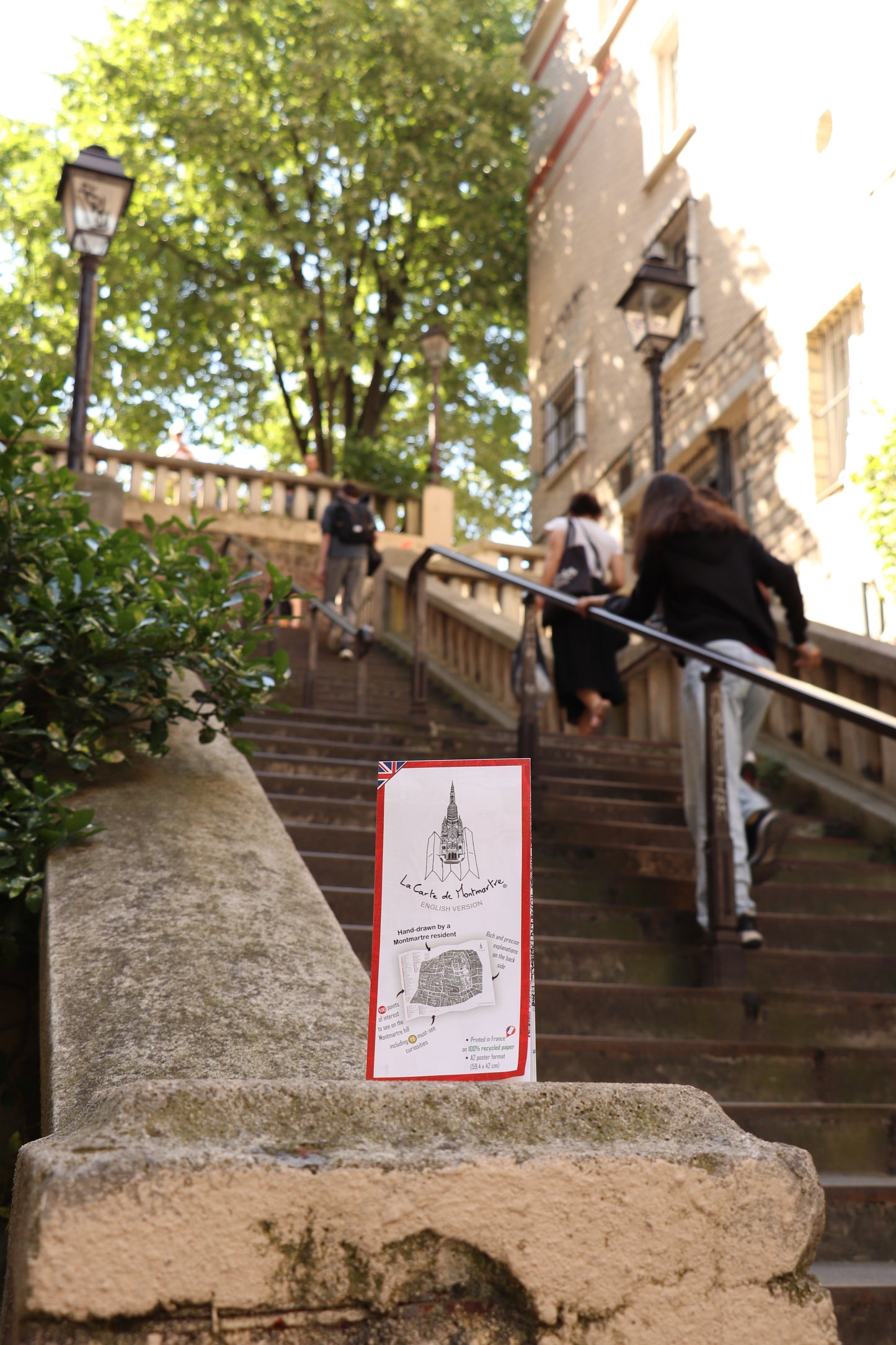 The Map of Montmartre - English Version