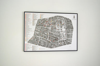 La Carte de Montmartre - L'Affiche